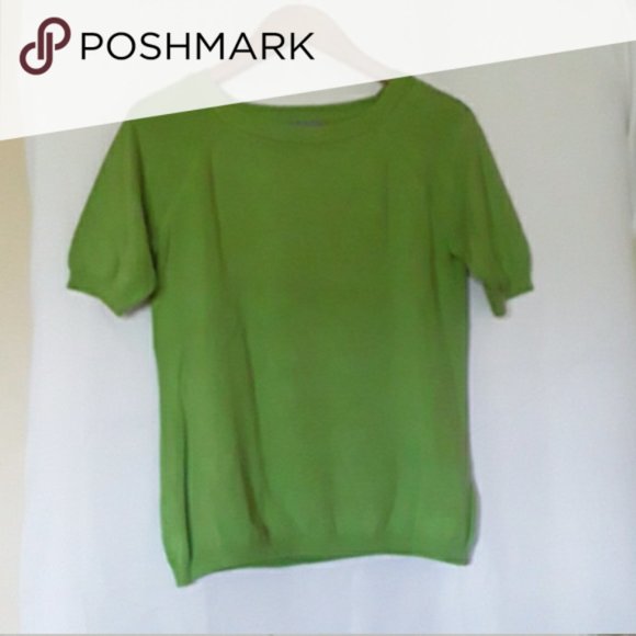 Joseph Abbound Light Lime Green Sweater - Picture 1 of 5
